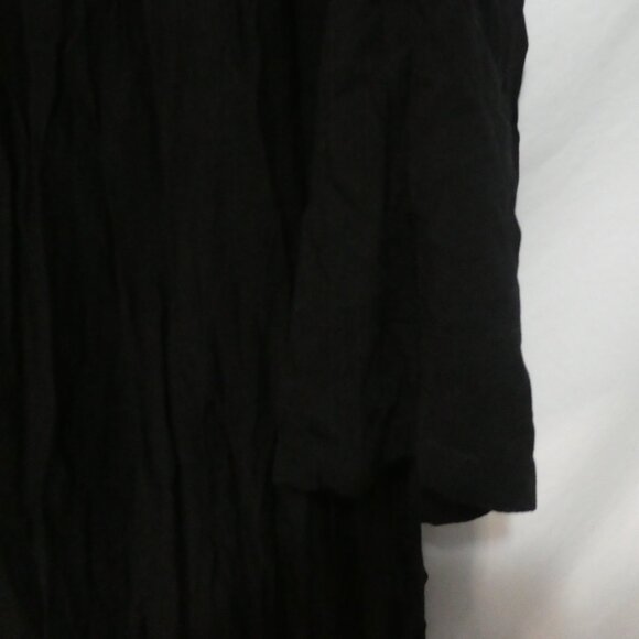 Source Unknown | P2P 19 inches measured | Black Slip-On Long Sleeve Dress - Picture 15 of 16